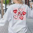 Valentine You Are Loved Worthy Enough Candy Heart Teacher For Men Women Girls Kids Women's Sweatshirt Back Print Ash Valentine You Are Loved Worthy Enough Candy Heart Teacher For Men Women Girls Kids Women's Sweatshirt Back Print Ash
