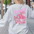 Vintage Howdy First Grade Cowgirl Teacher Western School Women's Sweatshirt Back Print Ash Vintage Howdy First Grade Cowgirl Teacher Western School Women's Sweatshirt Back Print Ash