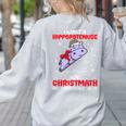I Want A Hippopotenuse For Christmath Math Teacher Christmas Women's Sweatshirt Back Print Ash I Want A Hippopotenuse For Christmath Math Teacher Christmas Women's Sweatshirt Back Print Ash