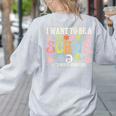 I Want To Be A Schwa It's Never Stressed Reading Teacher Women's Sweatshirt Back Print Ash I Want To Be A Schwa It's Never Stressed Reading Teacher Women's Sweatshirt Back Print Ash