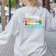 Wedding Planning Not Lesson Engaged Teacher Engagement Women's Sweatshirt Back Print Ash