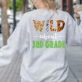 Wild About 3rd Grade Teacher Student Third Grade Zoo Safari Men Women Girls Kids Women's Sweatshirt Back Print Ash Wild About 3rd Grade Teacher Student Third Grade Zoo Safari Men Women Girls Kids Women's Sweatshirt Back Print Ash