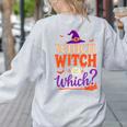 Which Witch Is Which Halloween For Women Men English Teacher Women's Sweatshirt Back Print Ash Which Witch Is Which Halloween For Women Men English Teacher Women's Sweatshirt Back Print Ash
