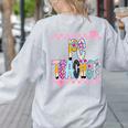 Women PE Teacher Back To School Physical Education Teacher Women's Sweatshirt Back Print Ash Women PE Teacher Back To School Physical Education Teacher Women's Sweatshirt Back Print Ash