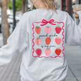 Women Second Grade Is My Jam Strawberry First Kids Teacher Women's Sweatshirt Back Print Ash Women Second Grade Is My Jam Strawberry First Kids Teacher Women's Sweatshirt Back Print Ash