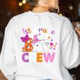 1st Grade Boo Crew First Grade Halloween Costume Teacher Kid Women's Sweatshirt Back Print White 1st Grade Boo Crew First Grade Halloween Costume Teacher Kid Women's Sweatshirt Back Print White