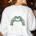 1st Grade Teachers Love Brains Shirt Halloween Teacher Women's Sweatshirt Back Print White 1st Grade Teachers Love Brains Shirt Halloween Teacher Women's Sweatshirt Back Print White