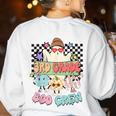 3rd Grade Boo Crew Third Grade Halloween Costume Teacher Kid Women's Sweatshirt Back Print White 3rd Grade Boo Crew Third Grade Halloween Costume Teacher Kid Women's Sweatshirt Back Print White