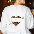 4th Grade Squad Star Team Leopard Teacher Crew Student Men Women Girls Kids Women's Sweatshirt Back Print White 4th Grade Squad Star Team Leopard Teacher Crew Student Men Women Girls Kids Women's Sweatshirt Back Print White