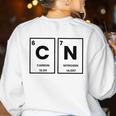 67 Meme Teacher Science Periodic Table Women's Sweatshirt Back Print White 67 Meme Teacher Science Periodic Table Women's Sweatshirt Back Print White