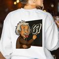 67 Teacher Humor For Students Women's Sweatshirt Back Print White 67 Teacher Humor For Students Women's Sweatshirt Back Print White