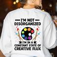 Art Teacher School Teacher Art Teachers School Women's Sweatshirt Back Print White Art Teacher School Teacher Art Teachers School Women's Sweatshirt Back Print White