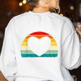Associate Teacher If You Think My Hands Are Full Women's Sweatshirt Back Print White Associate Teacher If You Think My Hands Are Full Women's Sweatshirt Back Print White