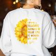 I Became A Teacher Because Your Life Is Worth My Time Tshirt Men Women Women's Sweatshirt Back Print White I Became A Teacher Because Your Life Is Worth My Time Tshirt Men Women Women's Sweatshirt Back Print White
