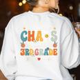 Some Call It Chaos We Call It 3rd Grade Third Grade Teachers Men Women Kids Women's Sweatshirt Back Print White Some Call It Chaos We Call It 3rd Grade Third Grade Teachers Men Women Kids Women's Sweatshirt Back Print White