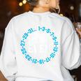 I Can't Even Math Science Teacher Mathematics Numbers Pun Women's Sweatshirt Back Print White I Can't Even Math Science Teacher Mathematics Numbers Pun Women's Sweatshirt Back Print White