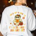 You Can't Scare Me I'm A School Teachers Assistant Halloween Women's Sweatshirt Back Print White You Can't Scare Me I'm A School Teachers Assistant Halloween Women's Sweatshirt Back Print White