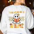 You Can't Scare Me I Teach Preschool Ghost Halloween Teacher Women's Sweatshirt Back Print White You Can't Scare Me I Teach Preschool Ghost Halloween Teacher Women's Sweatshirt Back Print White