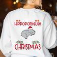 Christmas Math Teacher Hypotenuse Math Hippotenuse Men Women Women's Sweatshirt Back Print White Christmas Math Teacher Hypotenuse Math Hippotenuse Men Women Women's Sweatshirt Back Print White