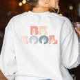 Cool Sign Language ASL Teacher Deaf People ASL Interpreter Women's Sweatshirt Back Print White Cool Sign Language ASL Teacher Deaf People ASL Interpreter Women's Sweatshirt Back Print White