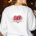 Cute Spanish Teacher Dual Language Bilingual Teacher Men Women Women's Sweatshirt Back Print White Cute Spanish Teacher Dual Language Bilingual Teacher Men Women Women's Sweatshirt Back Print White