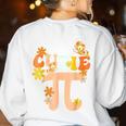 Cutie Pi Shirt Pi Day Math Girls Kids Women Toddler Teacher Women's Sweatshirt Back Print White Cutie Pi Shirt Pi Day Math Girls Kids Women Toddler Teacher Women's Sweatshirt Back Print White