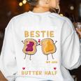 Dear Teacher Bestie You'Re Totally My Jam Shirt Kids Women's Sweatshirt Back Print White Dear Teacher Bestie You'Re Totally My Jam Shirt Kids Women's Sweatshirt Back Print White