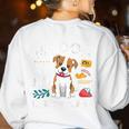 My Dog Ate My Lesson Plan Teacher Back To School Women's Sweatshirt Back Print White My Dog Ate My Lesson Plan Teacher Back To School Women's Sweatshirt Back Print White