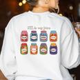 ELL Is My Jam English Language Learner Aide ELL Teacher Women's Sweatshirt Back Print White ELL Is My Jam English Language Learner Aide ELL Teacher Women's Sweatshirt Back Print White