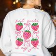 First Grade Is My Jam Strawberry First Grade Teacher Women Women's Sweatshirt Back Print White First Grade Is My Jam Strawberry First Grade Teacher Women Women's Sweatshirt Back Print White
