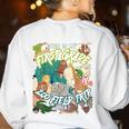 First Grade Zoo Field Trip Matching Student Teacher Class Women's Sweatshirt Back Print White First Grade Zoo Field Trip Matching Student Teacher Class Women's Sweatshirt Back Print White