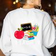 Future Teacher Costume For Adults And Kids T-Shirt Women's Sweatshirt Back Print White Future Teacher Costume For Adults And Kids T-Shirt Women's Sweatshirt Back Print White