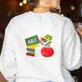 Future Teacher Costume Tee For Men Women Adults And Kids Women's Sweatshirt Back Print White Future Teacher Costume Tee For Men Women Adults And Kids Women's Sweatshirt Back Print White