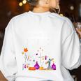 Going To Try Science Geek Nerd Tee Teacher STEM Women's Sweatshirt Back Print White Going To Try Science Geek Nerd Tee Teacher STEM Women's Sweatshirt Back Print White