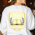 Grammar Police To Serve And Correct English Teacher Women's Sweatshirt Back Print White Grammar Police To Serve And Correct English Teacher Women's Sweatshirt Back Print White