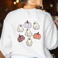 Halloween Advocate Heat Transfers Special Education Teacher Men Women Women's Sweatshirt Back Print White Halloween Advocate Heat Transfers Special Education Teacher Men Women Women's Sweatshirt Back Print White
