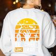 Halloween Teachers Science Math Teachers Love Brains Women's Sweatshirt Back Print White Halloween Teachers Science Math Teachers Love Brains Women's Sweatshirt Back Print White