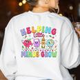 Helping Little Minds Grow Teacher Life Back To School Women's Sweatshirt Back Print White Helping Little Minds Grow Teacher Life Back To School Women's Sweatshirt Back Print White