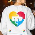 IEP I Encourage Progress Special Education School Teacher Women's Sweatshirt Back Print White IEP I Encourage Progress Special Education School Teacher Women's Sweatshirt Back Print White
