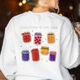 Inclusion Is My Jam Special Education Teacher Para Autism Women's Sweatshirt Back Print White Inclusion Is My Jam Special Education Teacher Para Autism Women's Sweatshirt Back Print White