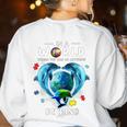 Be Kind Dolphin Autism Awareness Back To School Teacher Men Women Kids Women's Sweatshirt Back Print White Be Kind Dolphin Autism Awareness Back To School Teacher Men Women Kids Women's Sweatshirt Back Print White