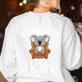 Koalafied School Psychologist Koala Lover Psychology Teacher Women's Sweatshirt Back Print White Koalafied School Psychologist Koala Lover Psychology Teacher Women's Sweatshirt Back Print White
