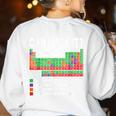 Can I Lick It Periodic Table Science Teacher Boy And Girls Women's Sweatshirt Back Print White Can I Lick It Periodic Table Science Teacher Boy And Girls Women's Sweatshirt Back Print White