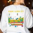 Can I Lick It Periodic Table Science Teacher Student Premium Tri-Blend Women's Sweatshirt Back Print White Can I Lick It Periodic Table Science Teacher Student Premium Tri-Blend Women's Sweatshirt Back Print White