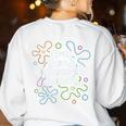 Marching Band Director Music Teacher Women's Sweatshirt Back Print White Marching Band Director Music Teacher Women's Sweatshirt Back Print White