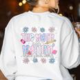 The Math Aint Mathin Meme Show Your Work Floral Math Teacher Women's Sweatshirt Back Print White The Math Aint Mathin Meme Show Your Work Floral Math Teacher Women's Sweatshirt Back Print White