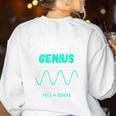 Math Puns Are a Sine Of Genius Math Teacher T-Shirt Women's Sweatshirt Back Print White Math Puns Are a Sine Of Genius Math Teacher T-Shirt Women's Sweatshirt Back Print White