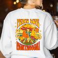 Montessori School Montessori Teacher Peace Love Montessori For Men Women Women's Sweatshirt Back Print White Montessori School Montessori Teacher Peace Love Montessori For Men Women Women's Sweatshirt Back Print White