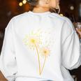 Music Note For Men Women Music Teacher Music Lover Women's Sweatshirt Back Print White