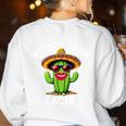 Nacho Average Teacher Sarcastic Women Teaching Women's Sweatshirt Back Print White Nacho Average Teacher Sarcastic Women Teaching Women's Sweatshirt Back Print White